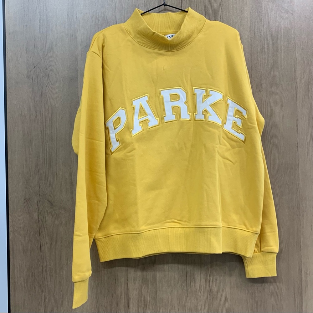 Parke Yellow Turtleneck Sweater